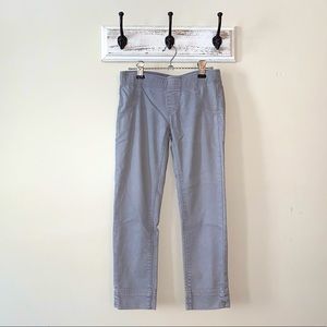 Free People cropped light blue jeans